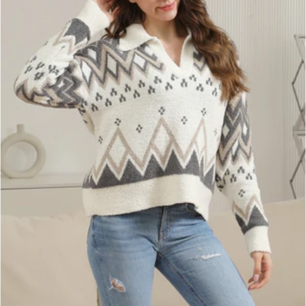 Real housewives of Salt Lake City, Heather’s Sweater Chic V-Neck Sweater - Picture 2 of 14